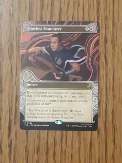 1x - Flawless Maneuver - Showcase #306 - Avatar: Eternal - NM MTG - Image 1