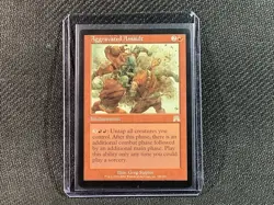 Aggravated Assault - Onslaught - MTG - Image 1