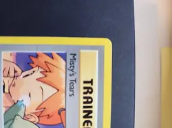 Pokemon Card: Gym Challenge 1st Edition Misty's Tears 118/132 Fresh Pull - Image 2