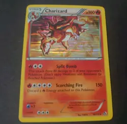 Pokemon TCG Charizard Legendary Treasures 19/113 Holo Rare LP - Image 1