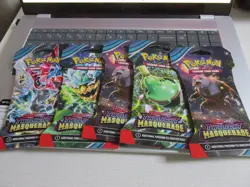 Pokemon TCG - Scarlet & Violet Twilight Masquerade 5 Packs New Factory Sealed - Image 1