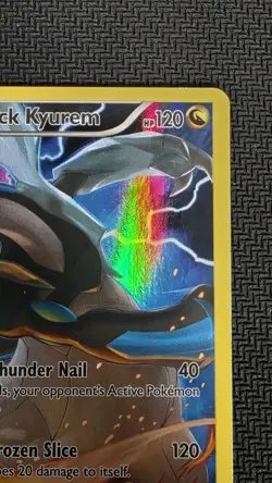 Pokemon Black Kyurem XY80 Full Art Black Star Promo 2015 - Image 3
