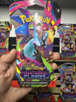 Pokemon TCG Phantasmal Flames Booster Pack Lot Factory Sealed (8) Packs - Image 4