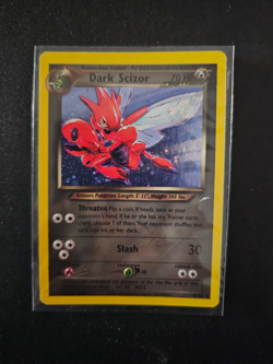 Pokemon TCG Neo Destiny - Dark Scizor 9/105 Holo Rare Vintage (LP/MP) - Image 2