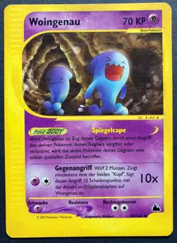 💥 Pokemon Skyridge * Woingenau * 45/144 💥 Deutsch/ Excellent - Image 1