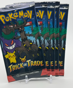 Pokemon 2025 Trick or Trade BOOster Bundle Pack Lot of 5 Sealed - Image 1