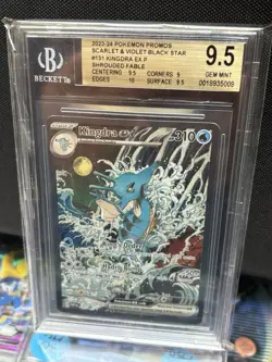 Pokemon TCG Kingdra ex #131 SVP SFA SIR BGS 9.5 Gem Mint - Image 1