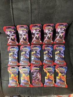 Pokemon TCG Destined Rivals Sleeved Booster Pack x15 - Image 1