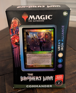 💫 MTG The Brothers War Commander Deck Urza's Iron Alliance - New/Sealed 💫 - Image 1
