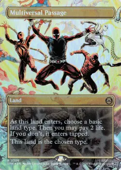 Multiversal Passage (Borderless) (206), SPM, R, Foil - Image 1