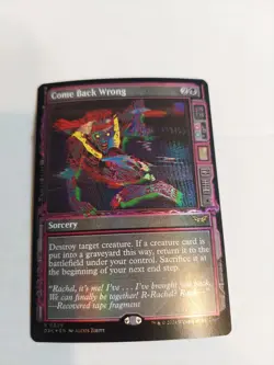 Come Back Wrong (Showcase) Duskmourn: House of Horror Foil - Image 1