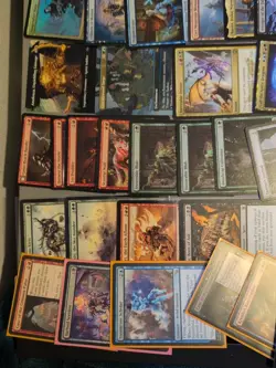 MTG 3000 ish Card Lot inc Rare. 5.6kg+ so far. Many Nm Inc Tdm, Mkm,Rna, - Image 3