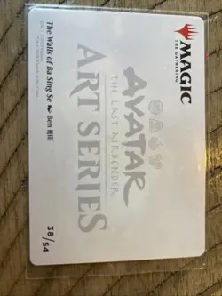 The Walls of Ba Sing Se Art Card (Gold-Stamped Planeswalker Symbol) Avatar MTG - Image 2