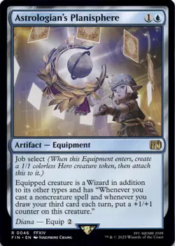 Astrologian's Planisphere Final Fantasy Magic MTG NM - Image 1