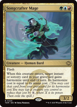 Songcrafter Mage [Tarkir: Dragonstorm] Magic MTG - Image 1