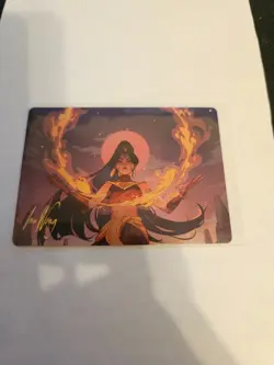 Firebending Student Gold Stamped Art Card MTG Avatar: TLA 44/54 - Image 1