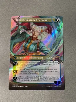 Tamiyo, Inquisitive Student Borderless Textured Foil Modern Horizons 3 MTG NM - Image 2