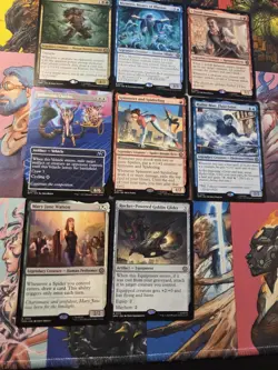 Magic The Gathering Marvel's Spider-Man Rare Lot Mary Jane Hydro Man Black Cat - Image 2