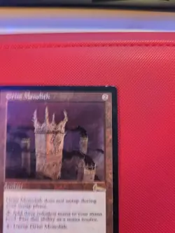 Grim Monolith Urza's Legacy MtG Magic LP/MP - Image 4