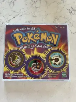1999 Vintage Hasbro Pokemon Battling Coin Game Charizard - Image 1