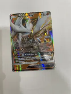 Reshiram GX 11/70 Dragon Majesty Ultra Rare Holo Pokemon Card * New * - Image 1