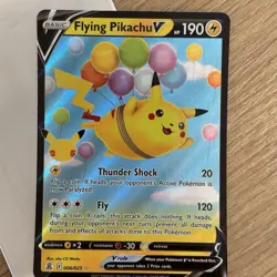 Pokemon Cards Set 3 Cards/Sleeves:Surfing Pikachu V, Flying Pikachu V, Pikachu V - Image 3