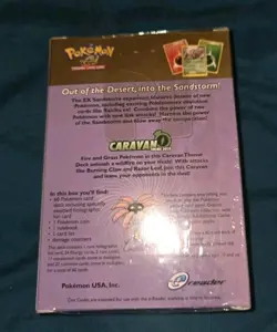 Pokemon Sandstorm Caravan Theme deck - Image 2