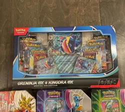 Pokemon Collection Boxes x5 Scarlet Violet Tins Paradox Destinies x6 / 55 Packs! - Image 2