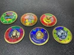 Lot Of 2 Vintage Hasbro Pokemon Battling Coin Game 1999 With Cases - Image 5