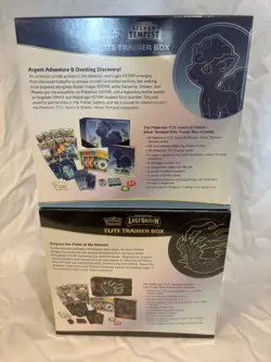 Pokemon Silver Tempest ETB and Lost Origin ETB New Sealed Lot Of 2 Boxes - Image 2