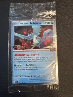 Articuno Destined Rivals Stamped Promo NM Sealed Pokemon Card - Image 1