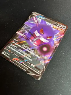Pokemon TCG Fusion Strike Gengar v Holo Ultra Rare Card 156/264 - Image 2