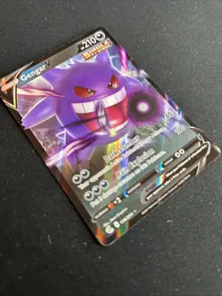 Pokemon TCG Fusion Strike Gengar v Holo Ultra Rare Card 156/264 - Image 3