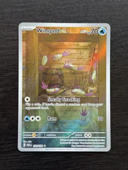 Wimpod 191/182 - Pokemon TCG Paradox Rift - NM Illustration Rare FULL ART - Image 1