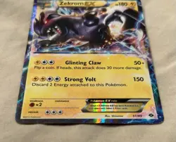 2012 Pokemon Zekrom EX 51/99 Next Destinies Holo - Image 2