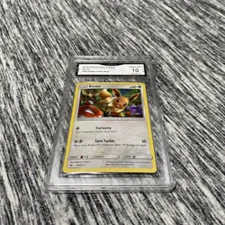 Eevee Hidden Fates 48/68 Holo Rare Pokemon GMA GM 10 NOT PSA Or CGC - Image 3