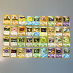 Pokemon - 36 Card Lot Vintage Japanese cards - MP-LP - Image 1