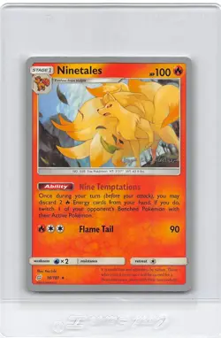 NINETALES 16/181 - 2019 World Championships - POKEMON CARD - NM - Image 1