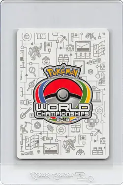 NINETALES 16/181 - 2019 World Championships - POKEMON CARD - NM - Image 2