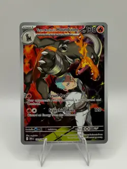 Team Rocket's Houndoom 191/182 Scarlet & Violet: Destined Rivals Near Mint NM/MT - Image 1