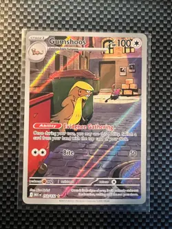 Pokemon Gumshoos 153/132 Mega Evolution Full Art 2025 Near Mint - Image 1