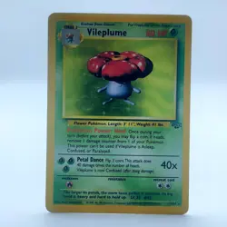 Pokemon TCG Karte - Vileplume 15/64 Englisch Holo Rare Dschungel 1999 - Image 1