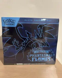 Pokemon TCG Phantasmal Flames Elite Trainer Box ETB New Sealed Fast Ship 📦 - Image 1