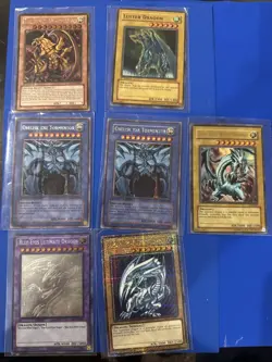 Vintage Yu Gi Oh Cards - Image 1