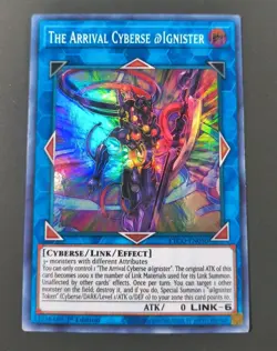 Yu-Gi-Oh! The Arrival Cyberse @Ignister Super Rare ETCO-EN050 1st Edition LP - Image 1