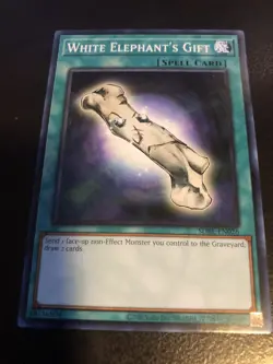 White Elephant's Gift SDBE-EN026 Yu-Gi-Oh! Light Play 1st Edition - Image 1