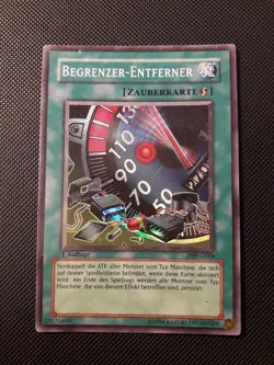 Yu-Gi-Oh! Begrenzer-Entferner, PSV-G064, Super Rare, 1. Auflage, Deutsch, LP - Image 1