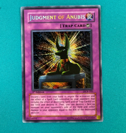 Yugioh Judgment of Anubis 1st Edition DCR-105 Secret Rare NM ASIAN ENGLISH - Image 1