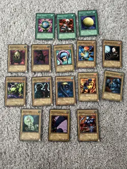 Yu-Gi-Oh! TCG Lot of 16 Near Mint LOB 1st Edition Commons - Image 1