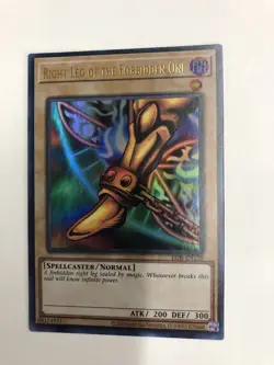 Right Leg of the Forbidden One LOB-EN120 Legend of Blue Eyes White Dragon... - Image 1